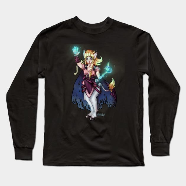 Light Show Long Sleeve T-Shirt by Labrattish